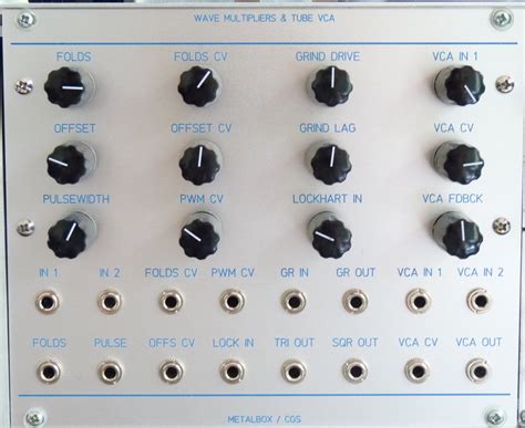 Metalbox Wave Multipliers & Tube VCA 